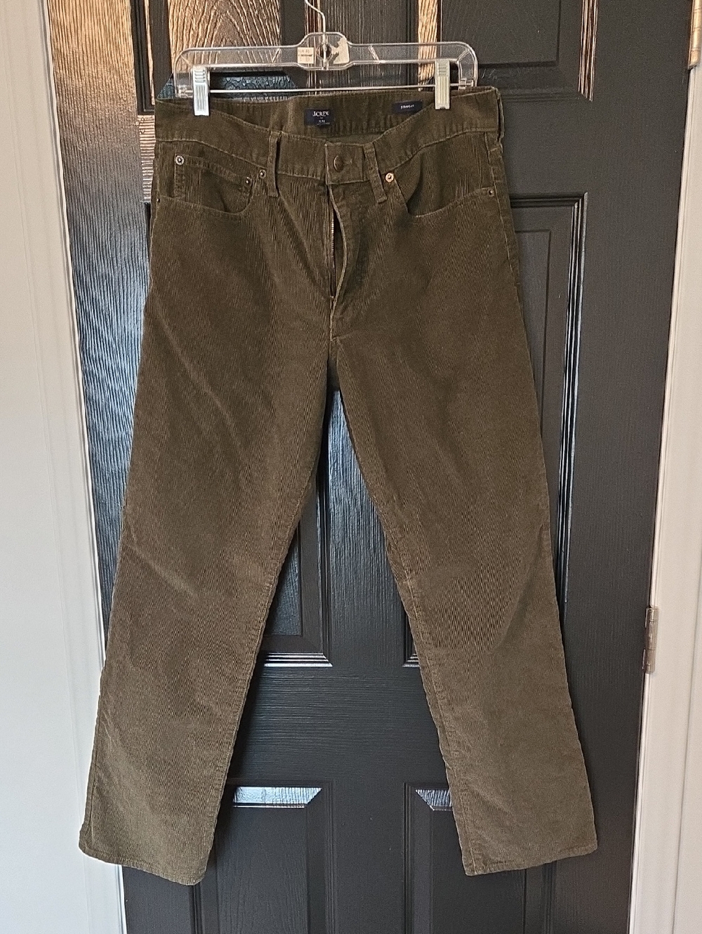 J Crew Factory Olive Green Corduroy Men's Pants